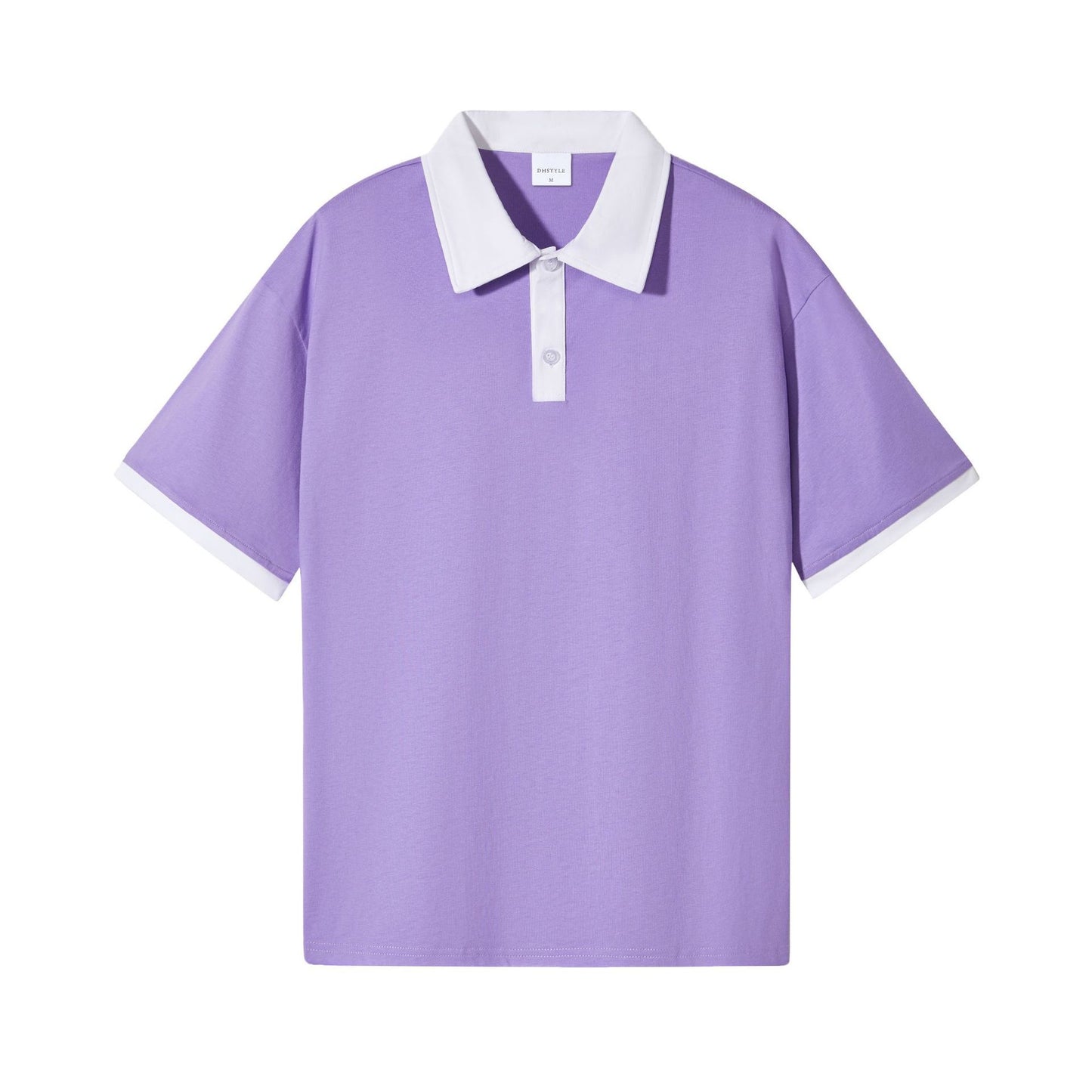 Casa Polo – Contrast Collar Cotton Knit