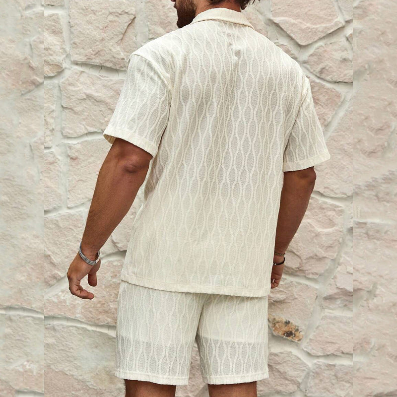 Zanzibar Set – Coastal Linen Short Sleeve & Shorts