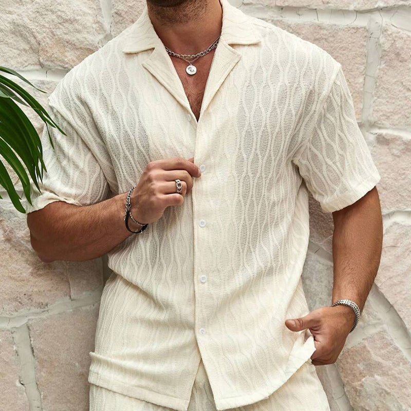 Zanzibar Set – Coastal Linen Short Sleeve & Shorts