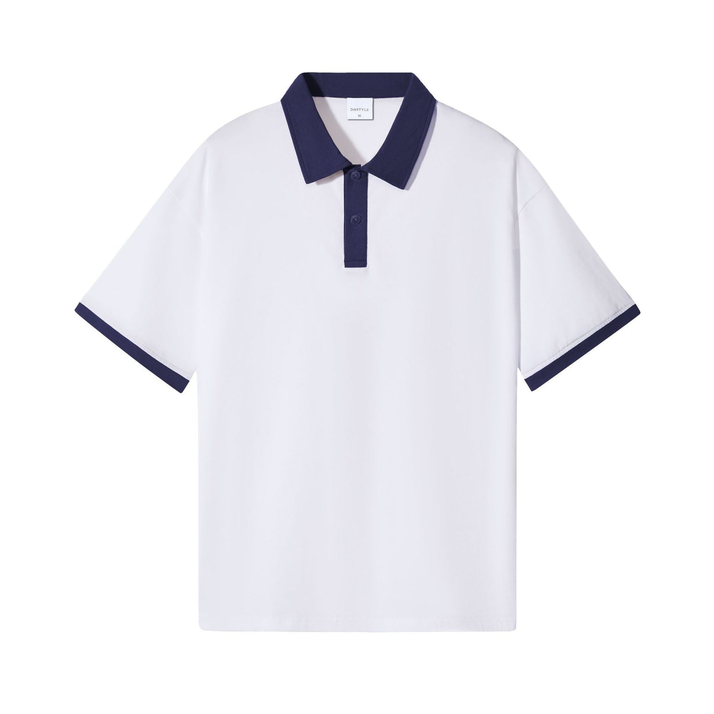 Casa Polo – Contrast Collar Cotton Knit