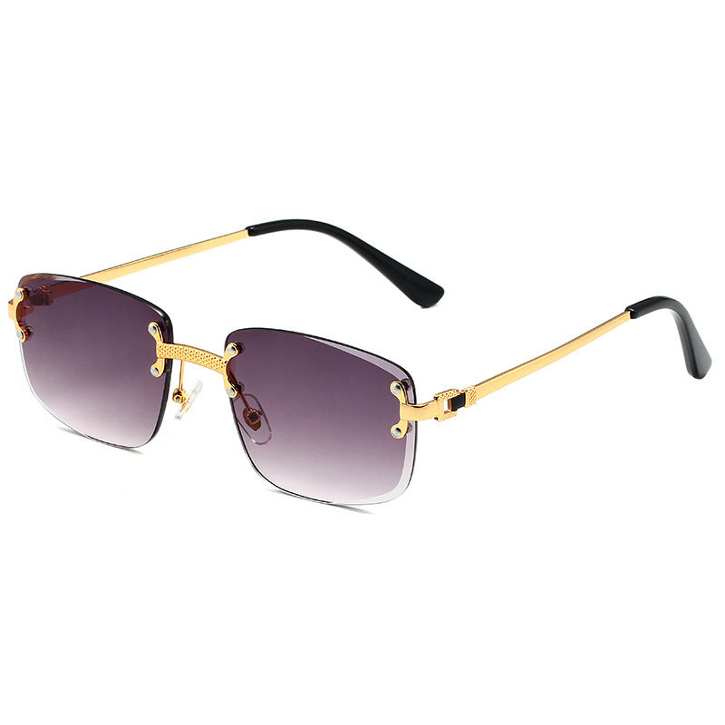 Vienna Edge – Square Frameless Sunglasses