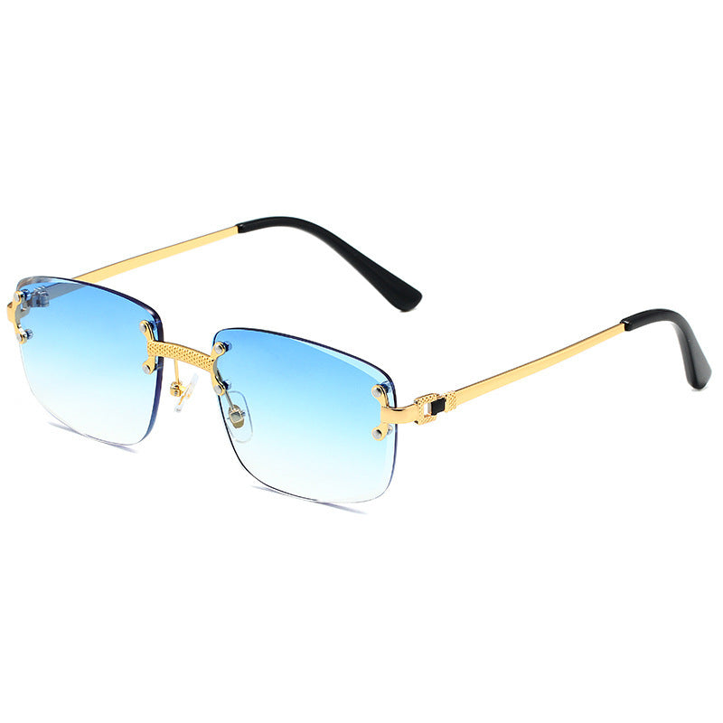 Vienna Edge – Square Frameless Sunglasses