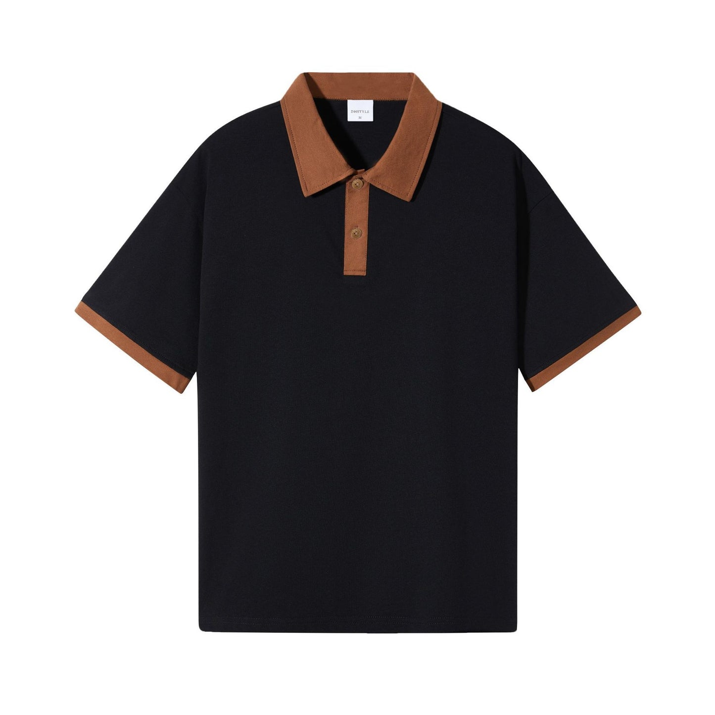 Casa Polo – Contrast Collar Cotton Knit