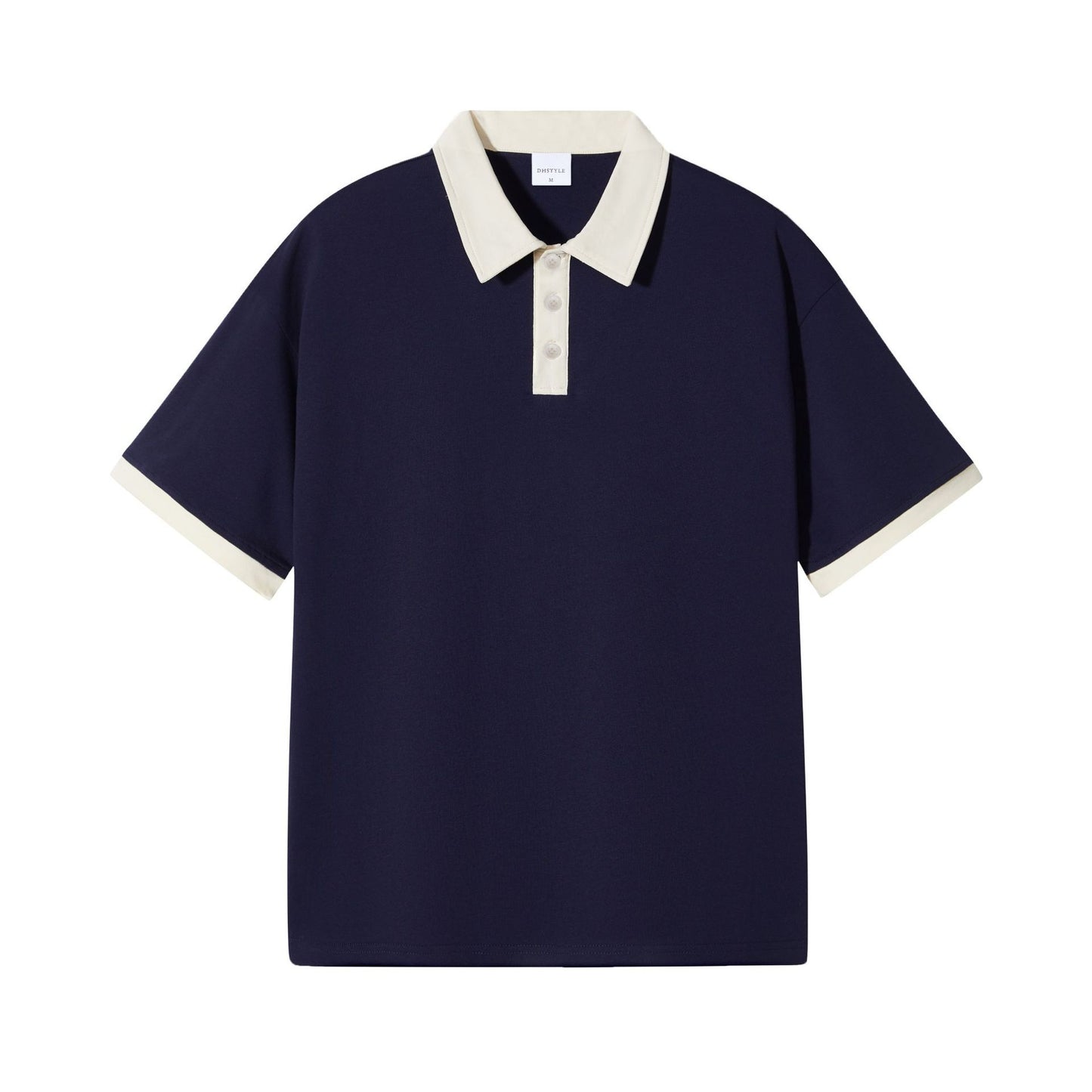 Casa Polo – Contrast Collar Cotton Knit