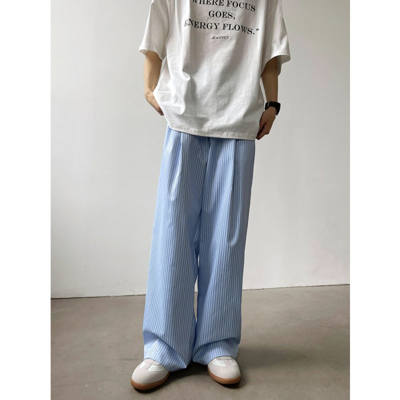 Como Stripe Trousers – Soft Lounge Fit