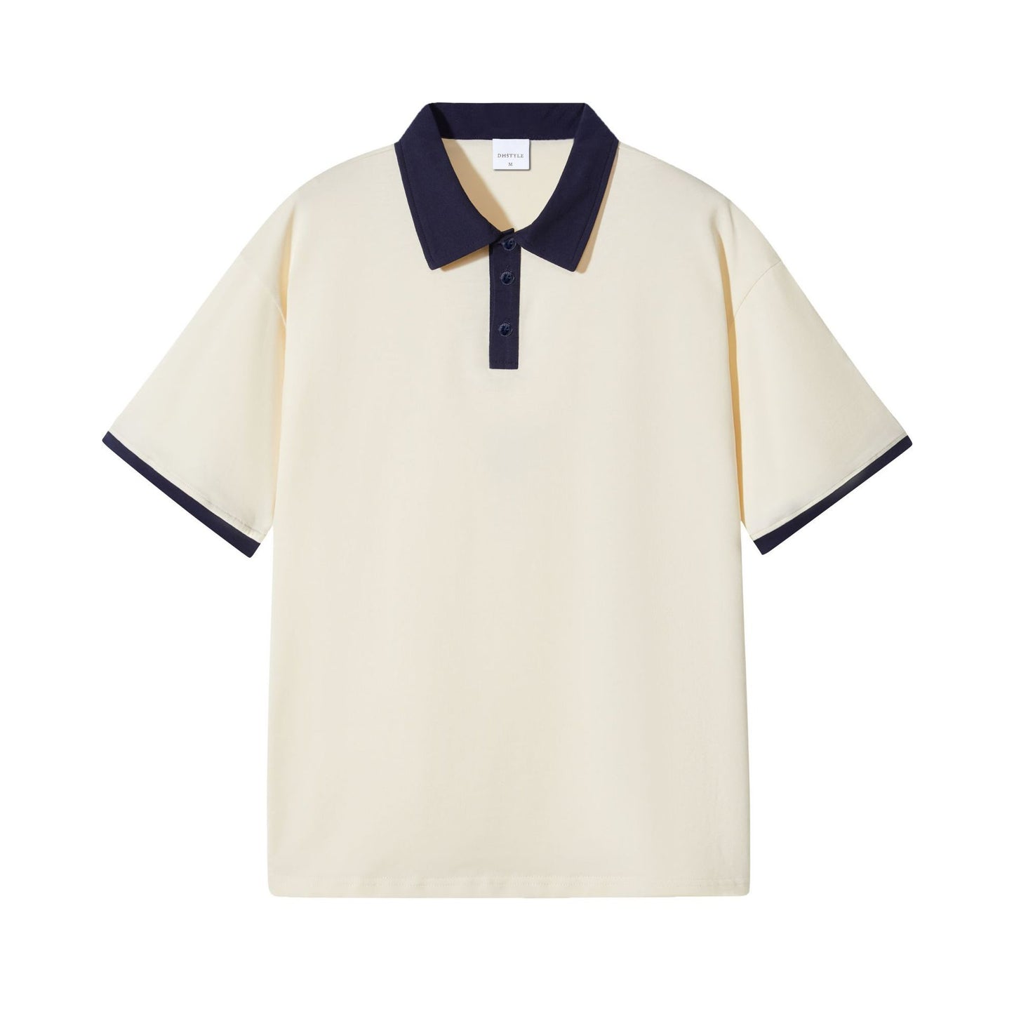 Casa Polo – Contrast Collar Cotton Knit