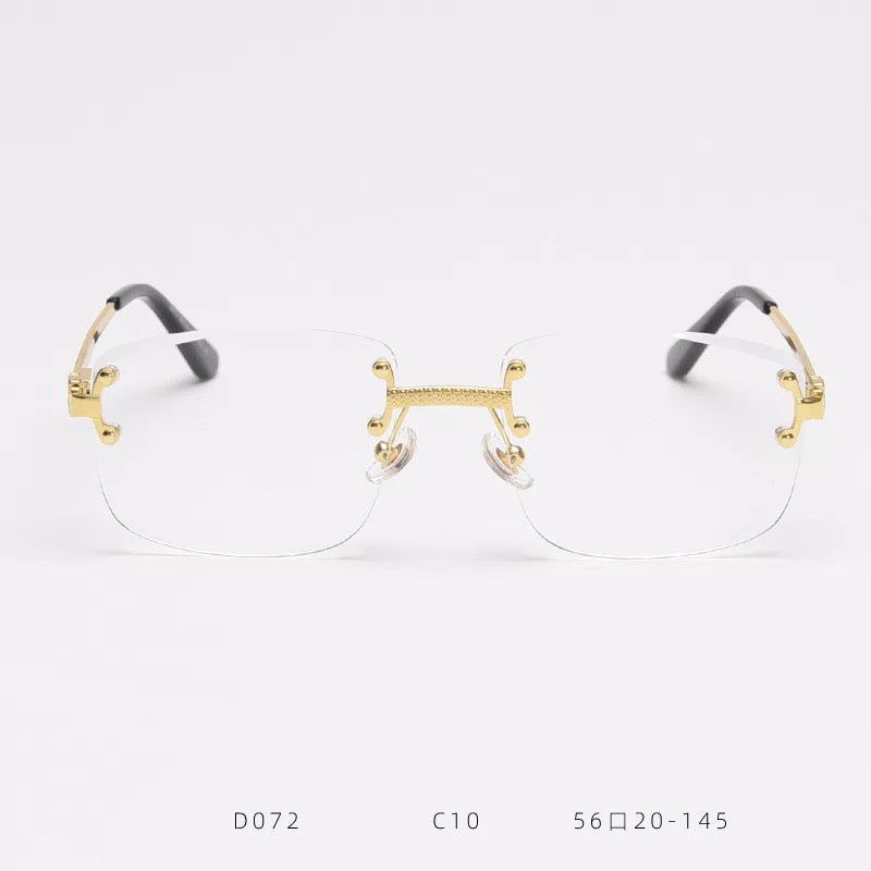 Vienna Edge – Square Frameless Sunglasses