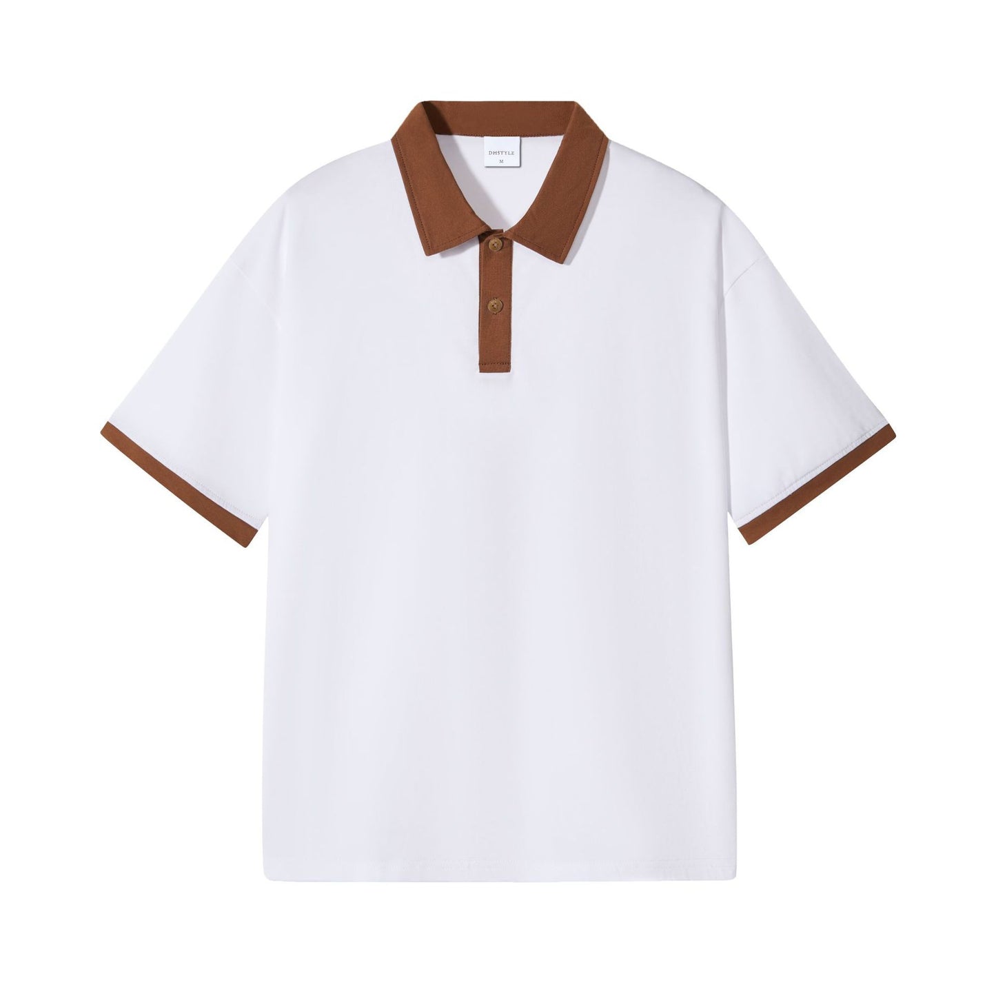 Casa Polo – Contrast Collar Cotton Knit