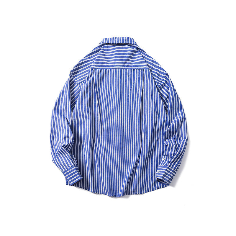 Cannes chemise – Relaxed Stripe Drape