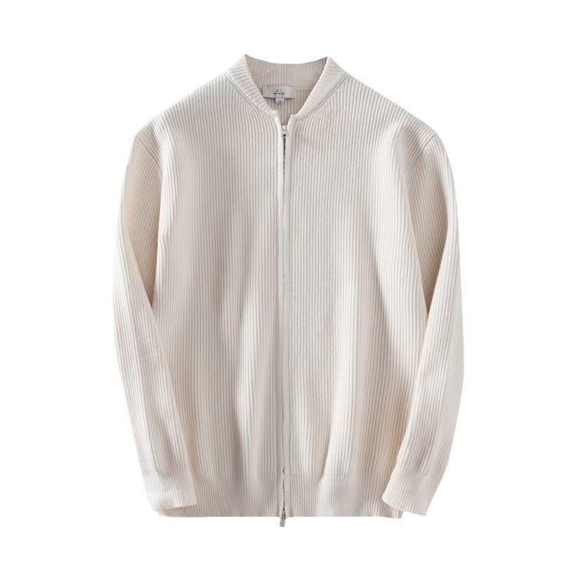 Milan Knit Jacket – Slim Zip-Up