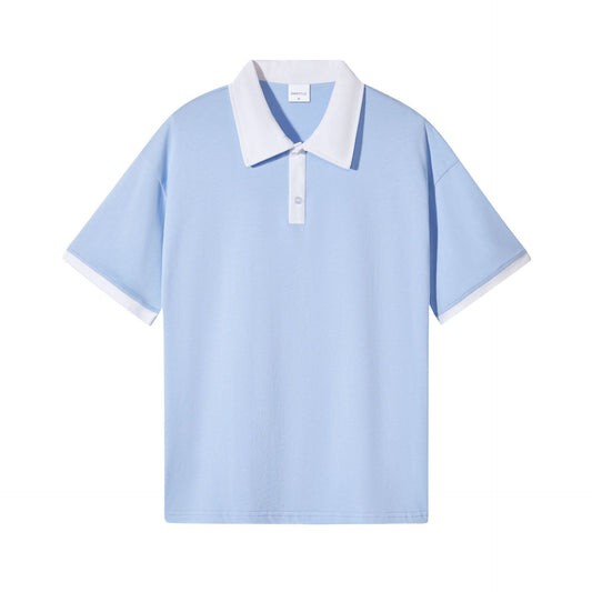 Casa Polo – Contrast Collar Cotton Knit