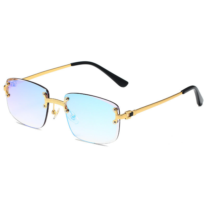 Vienna Edge – Square Frameless Sunglasses