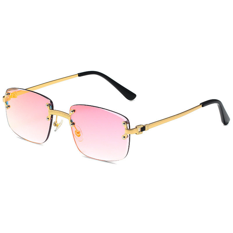 Vienna Edge – Square Frameless Sunglasses