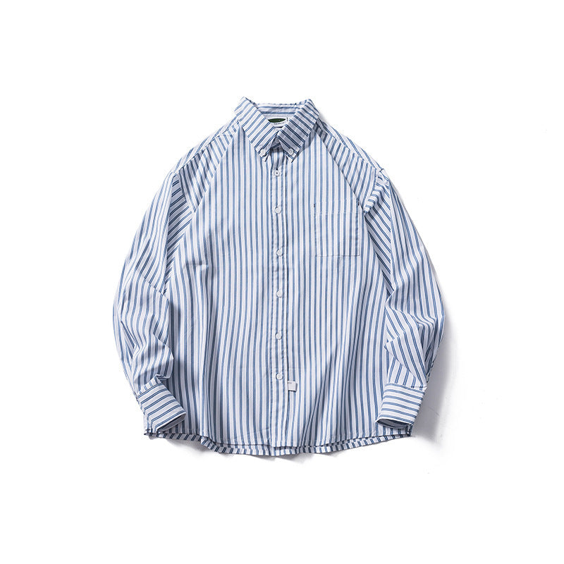 Cannes chemise – Relaxed Stripe Drape