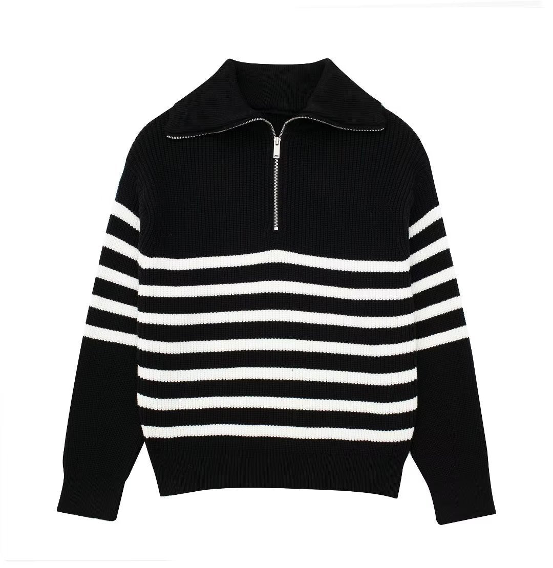 Marin Knit – Coastal Stripe Pullover