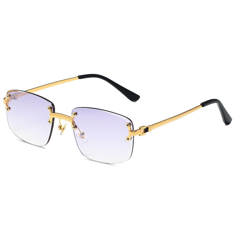 Vienna Edge – Square Frameless Sunglasses