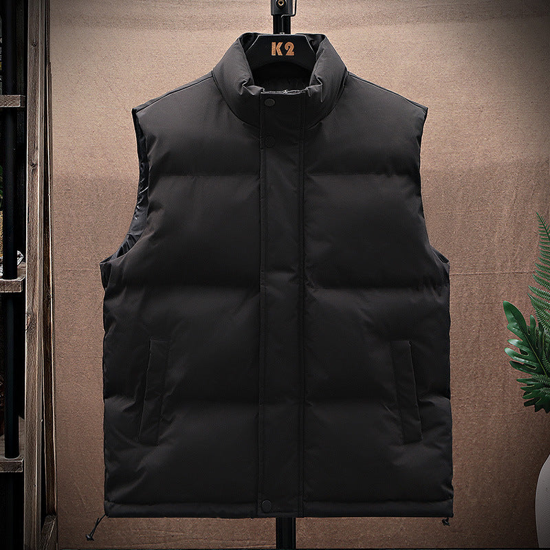 Oslo Vest – Stand Collar Quilted