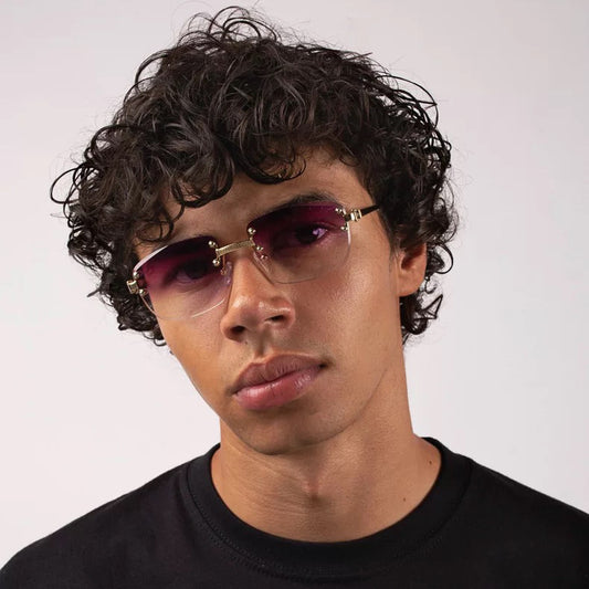 Vienna Edge – Square Frameless Sunglasses