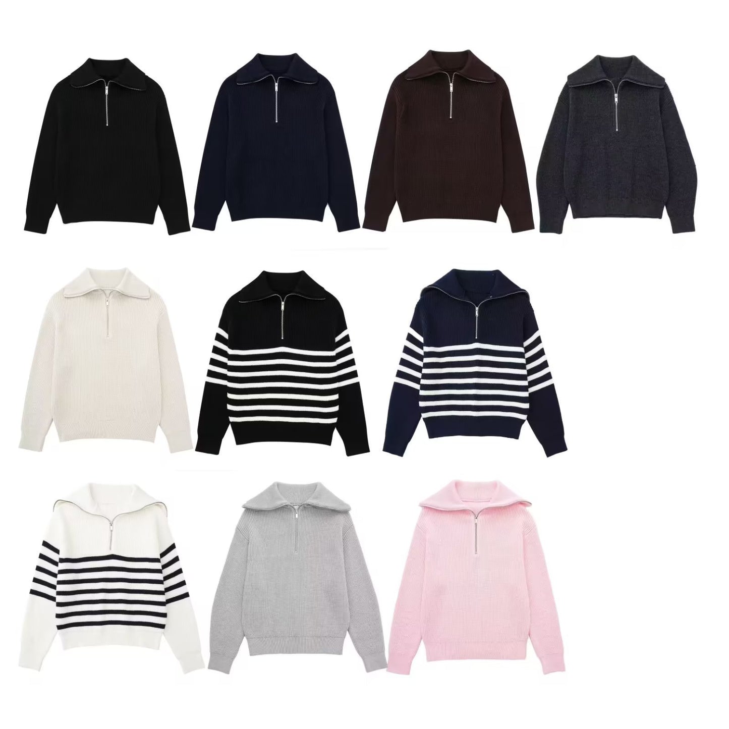 Marin Knit – Coastal Stripe Pullover