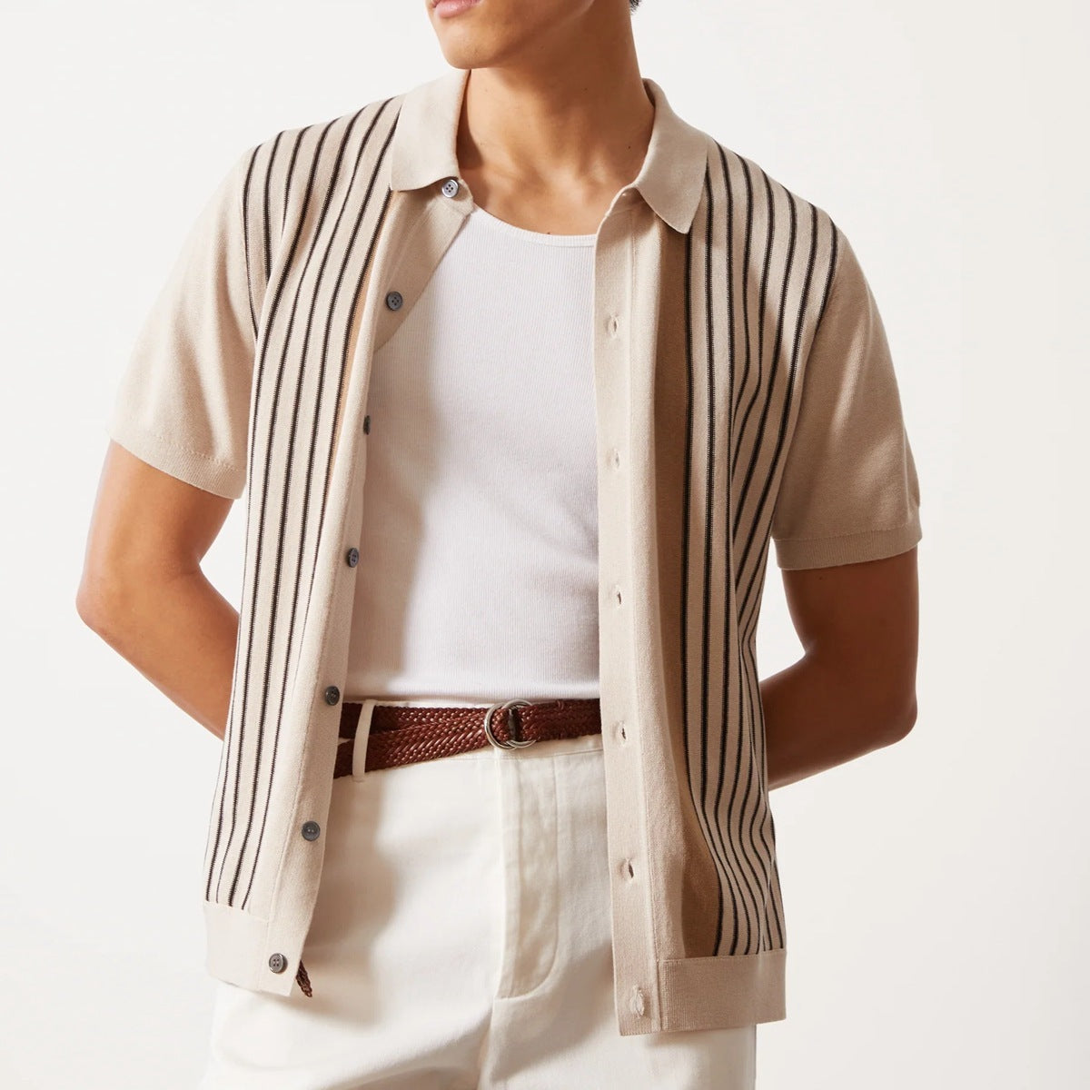 Baja relax – Coastal Linen Short Sleeve