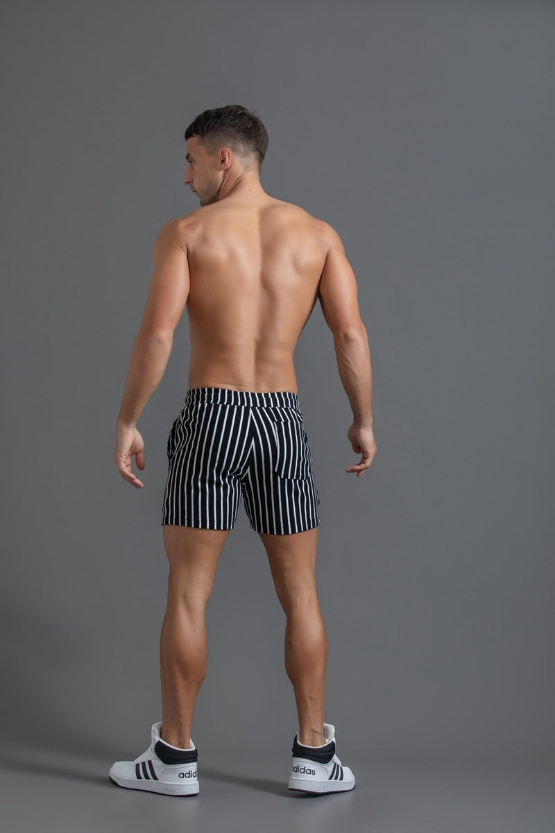 Club Stripe Shorts – Pure Cotton