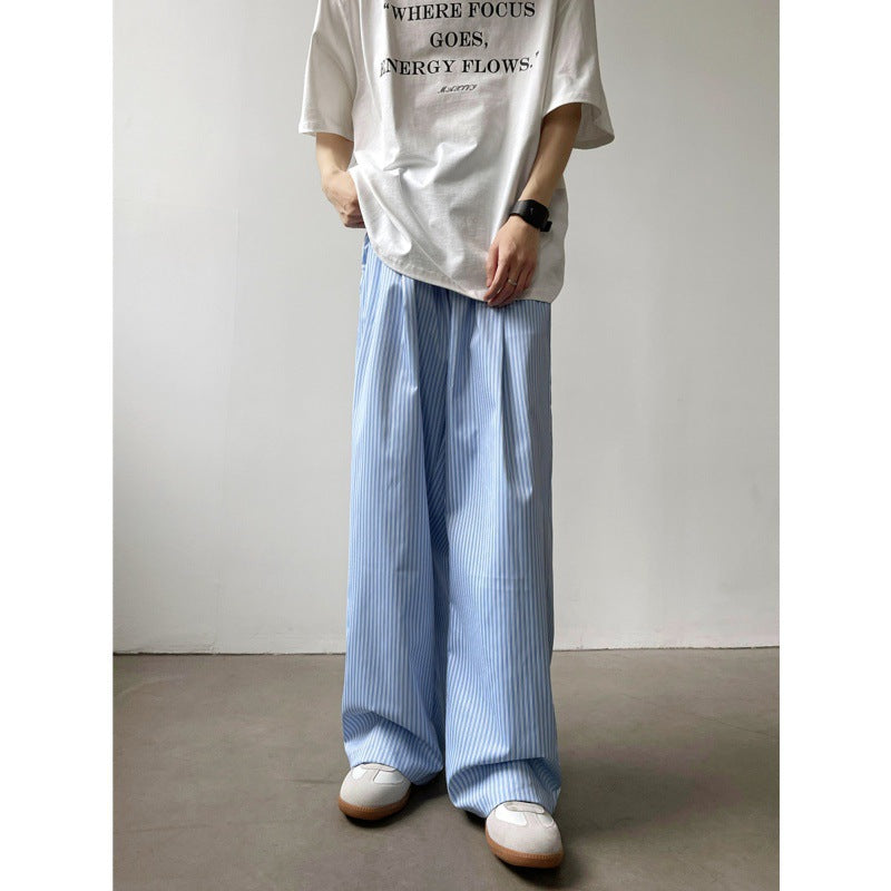 Como Stripe Trousers – Soft Lounge Fit