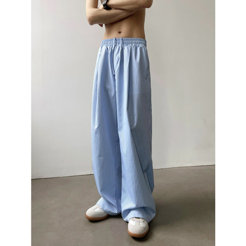 Como Stripe Trousers – Soft Lounge Fit