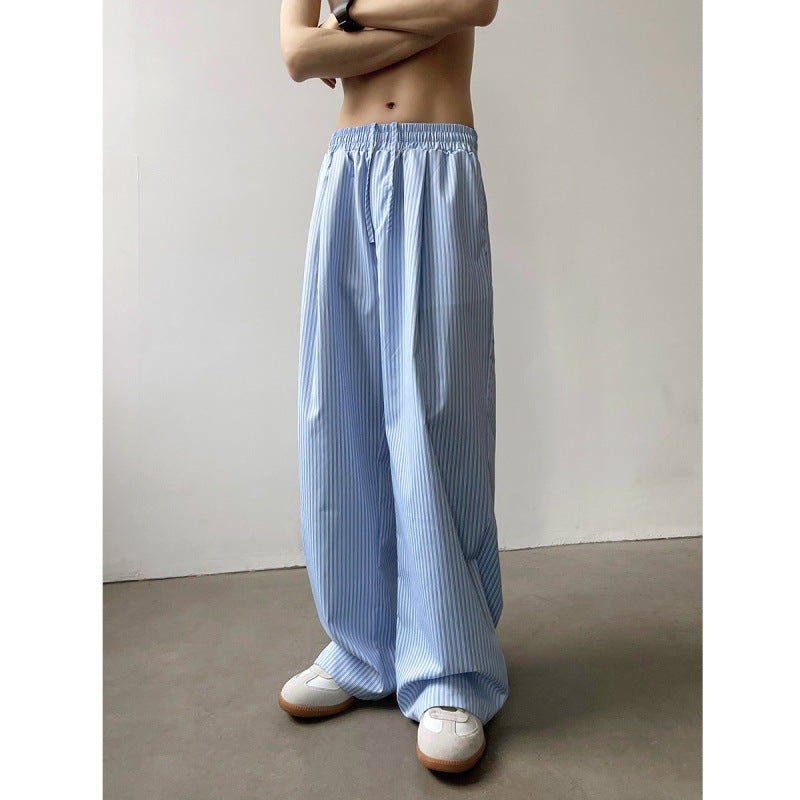 Como Stripe Trousers – Soft Lounge Fit