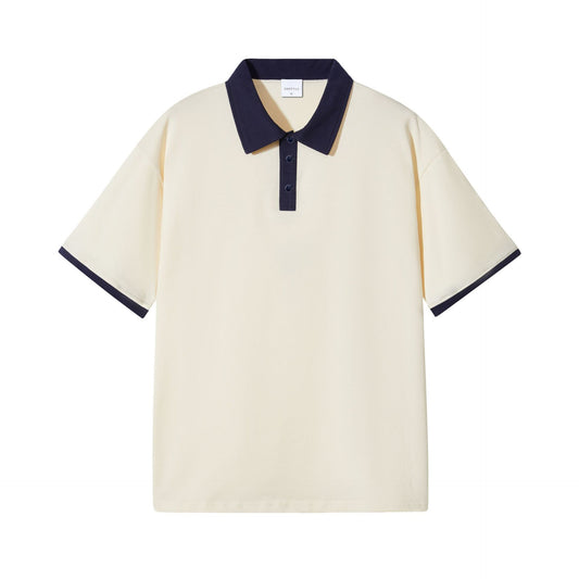 Casa Polo – Contrast Collar Cotton Knit