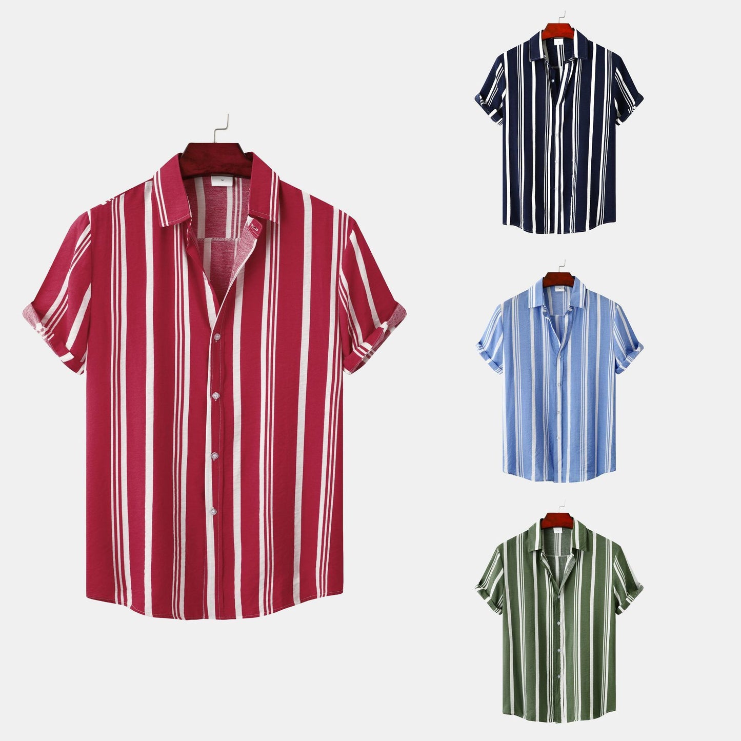 Malibu Stripe Shirt – Short Sleeve Statement