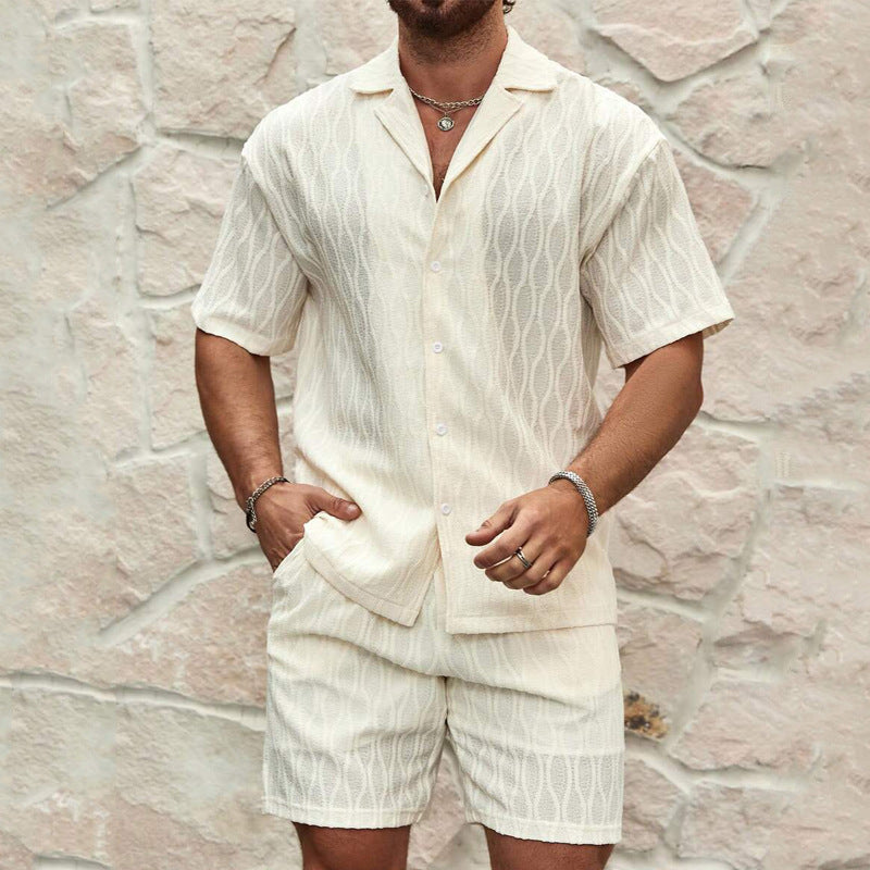 Zanzibar Set – Coastal Linen Short Sleeve & Shorts