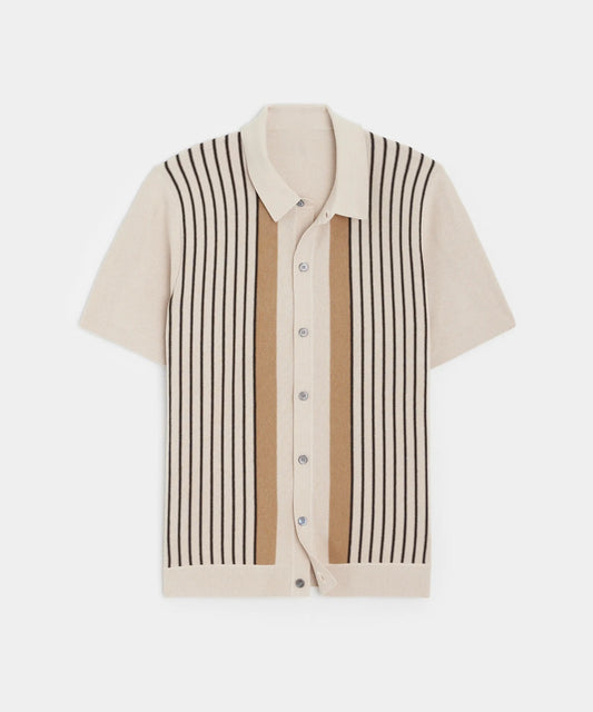 Baja relax – Coastal Linen Short Sleeve