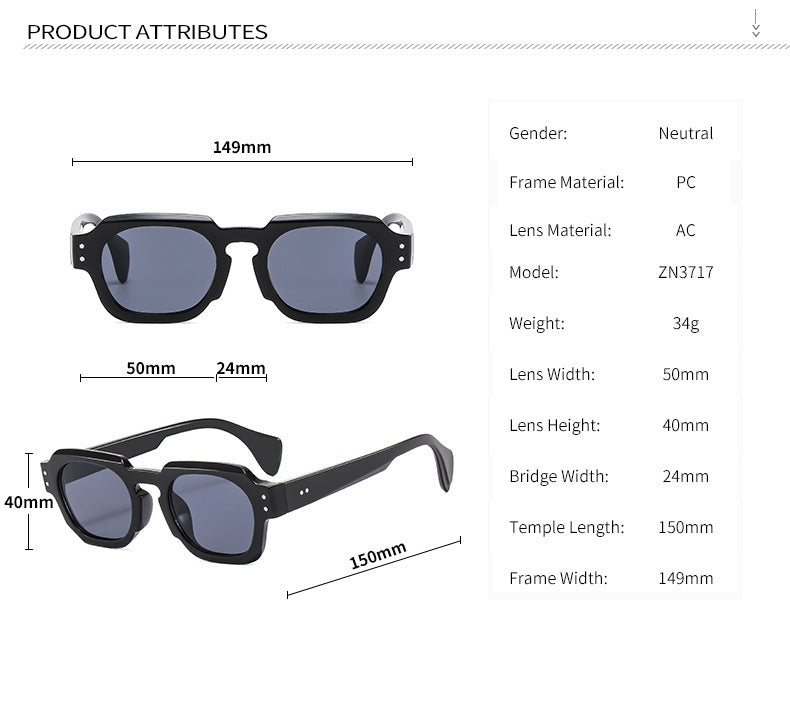 Mirage Frames – Irregular Cut Street Shades