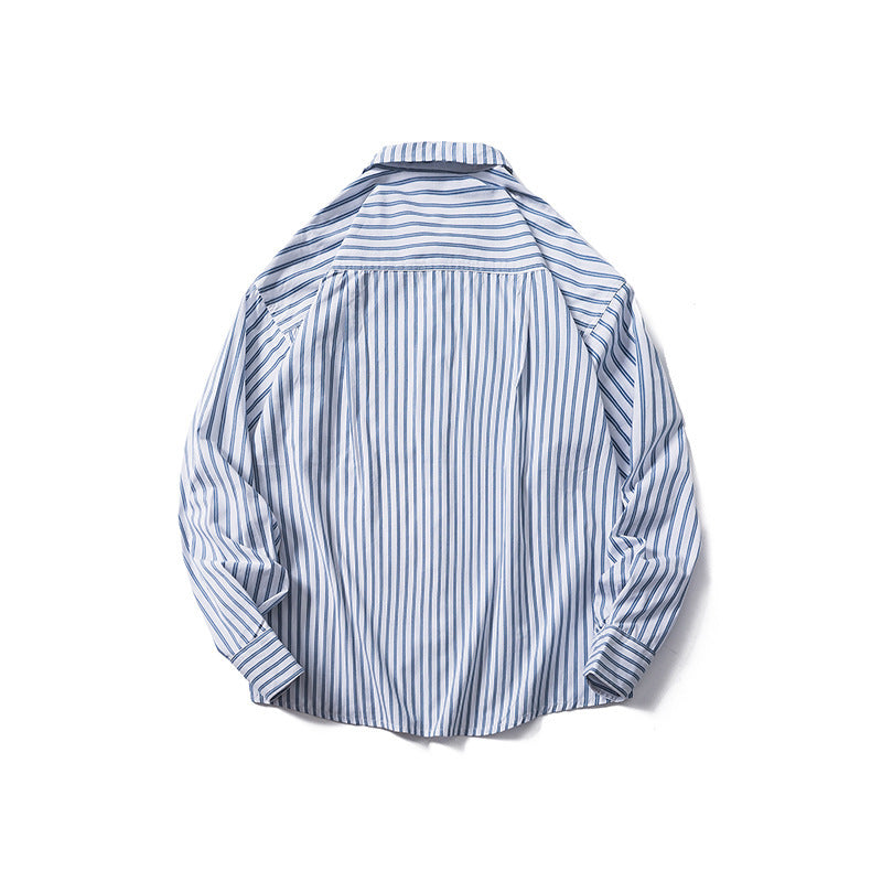 Cannes chemise – Relaxed Stripe Drape