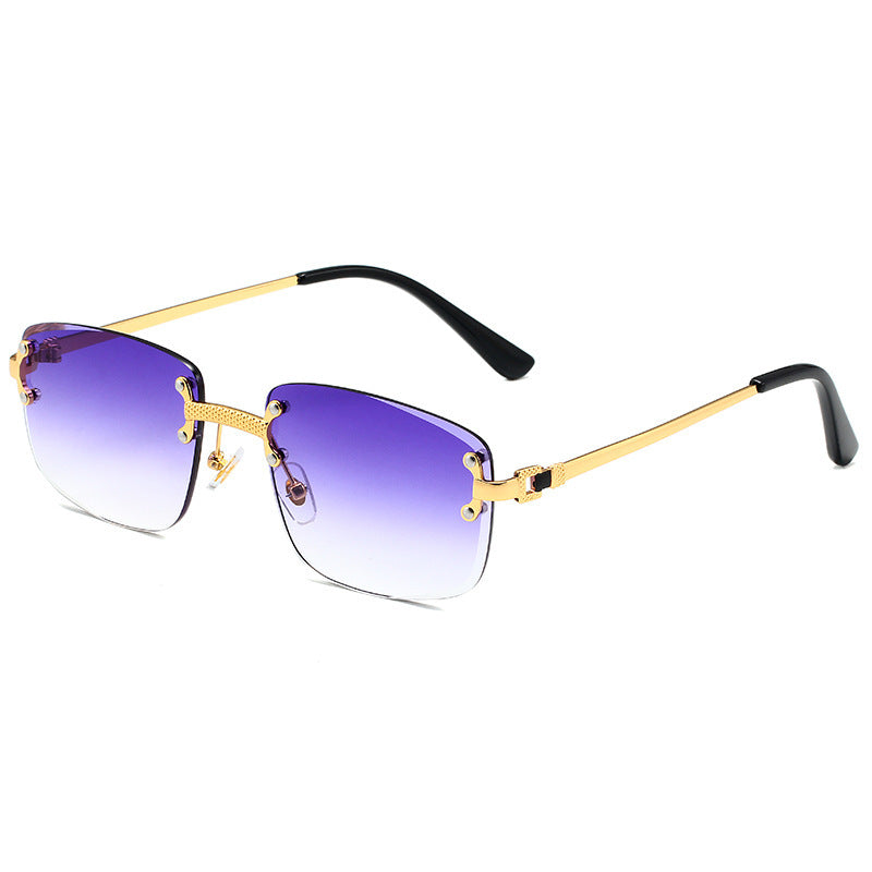 Vienna Edge – Square Frameless Sunglasses